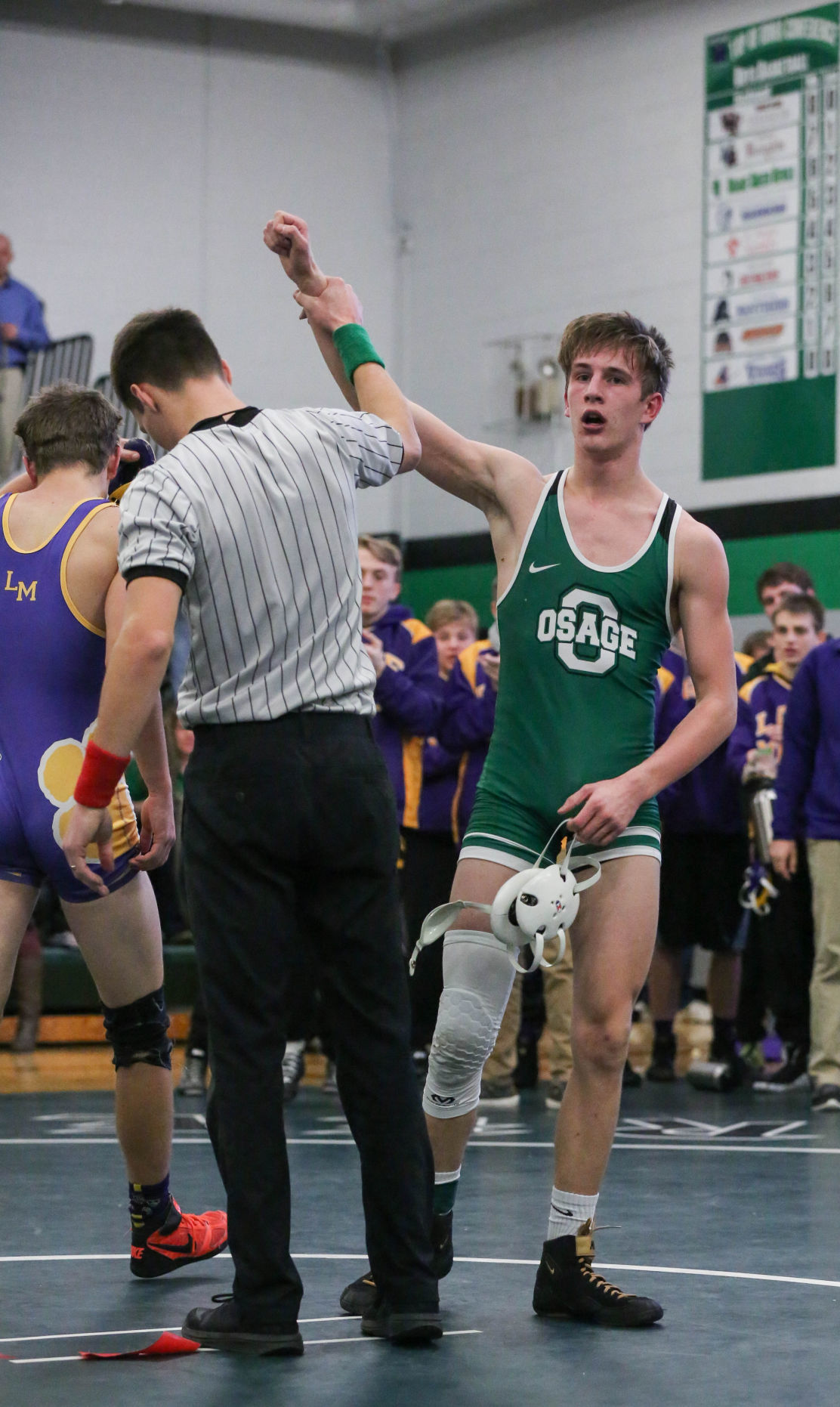 Osage wrestling vs. LM 17